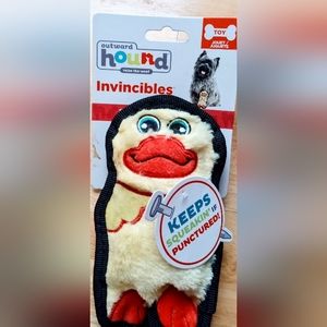Outward Hound Invincibles Mini Duck Durable Plush Dog Toy
